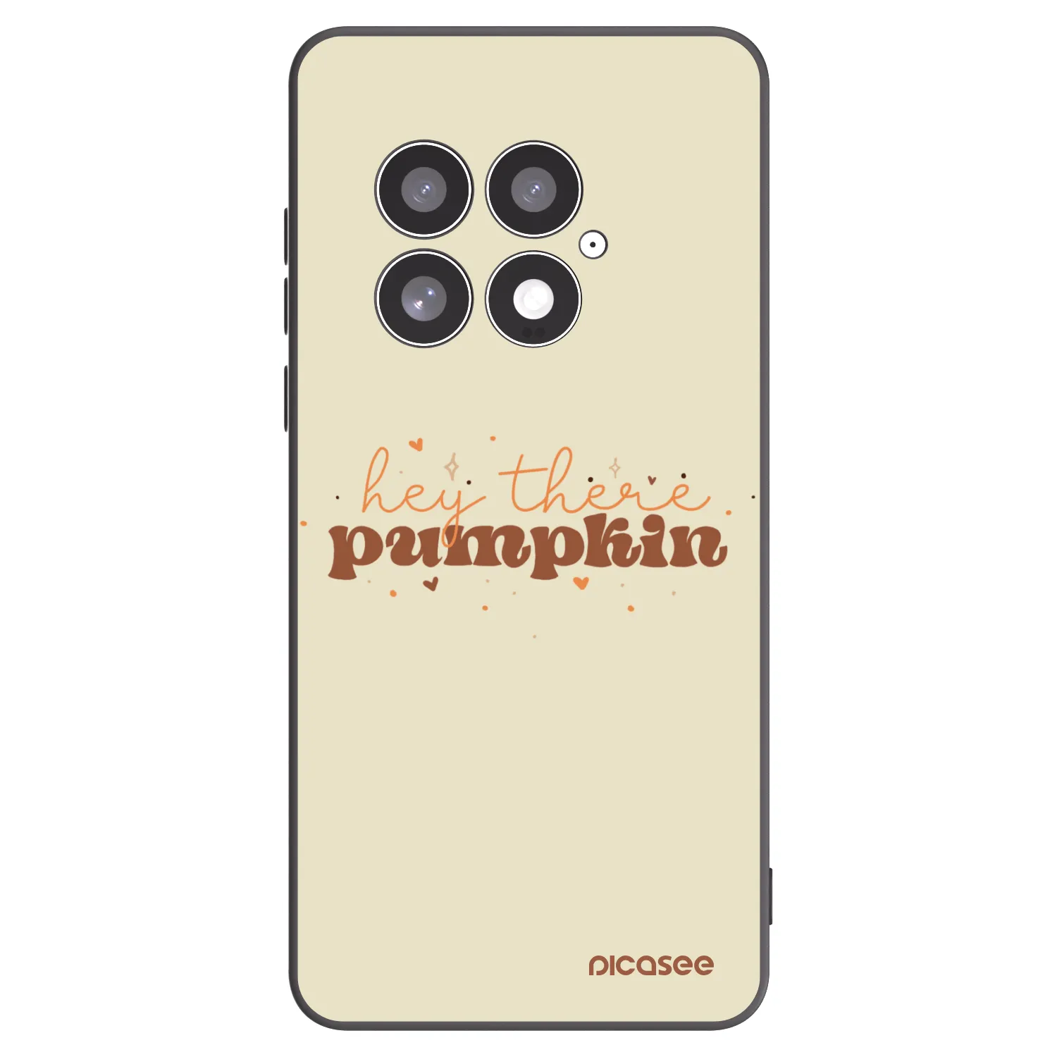 Picasee husă neagră din silicon pentru OnePlus 13 5G - Hey there pumpkin