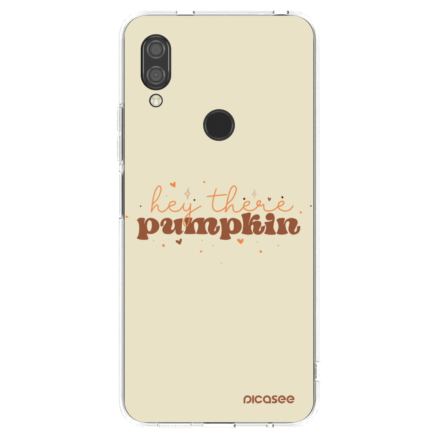 Picasee husă transparentă din silicon pentru Xiaomi Redmi 7 - Hey there pumpkin