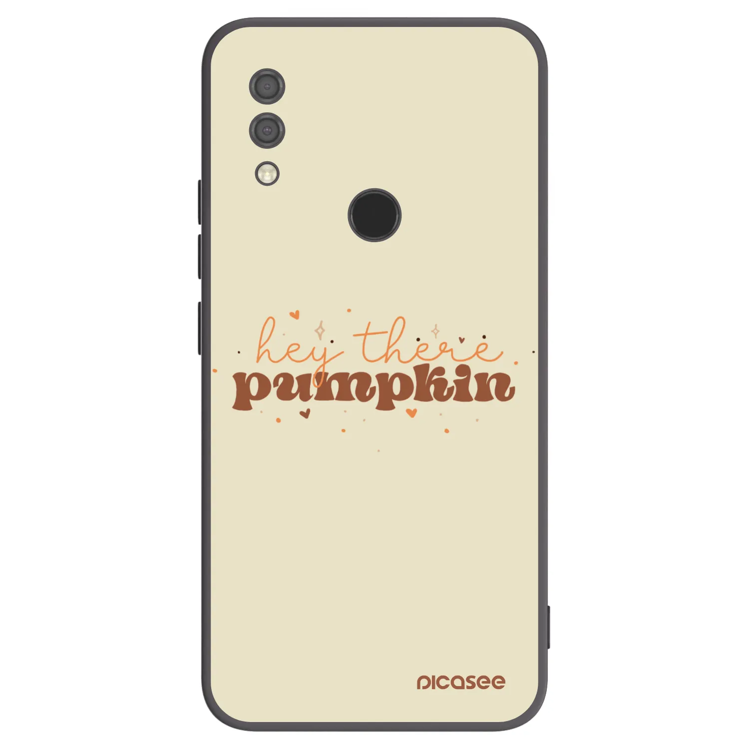 Picasee husă neagră din silicon pentru Xiaomi Redmi 7 - Hey there pumpkin