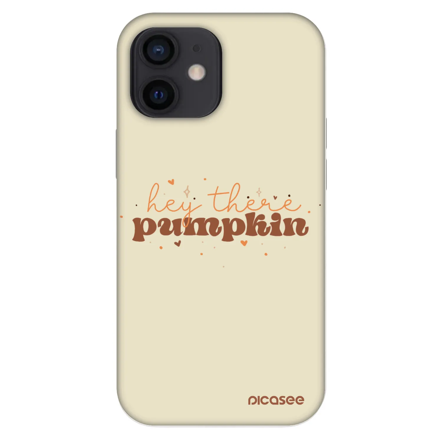 Picasee Fashion Case pentru Apple iPhone 12 mini - Hey there pumpkin