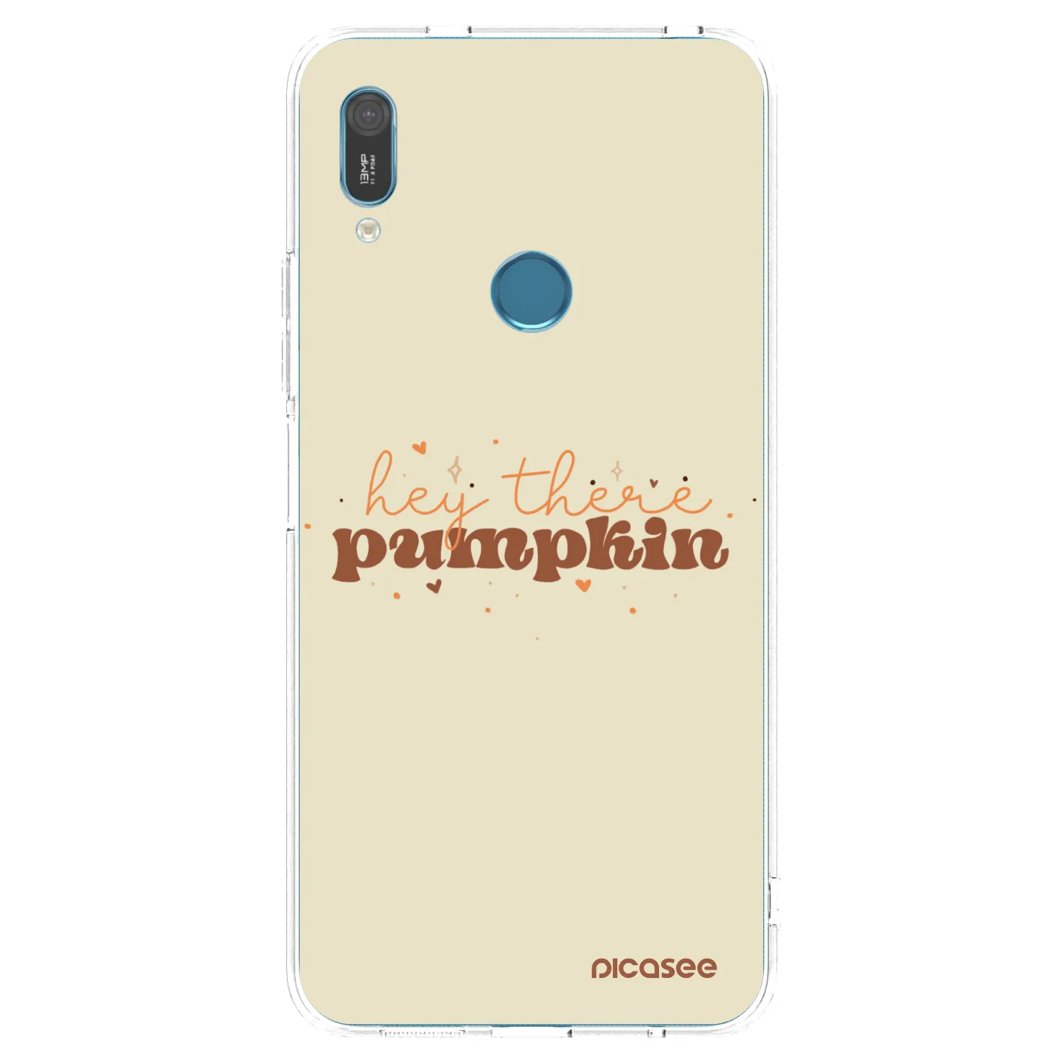 Picasee husă transparentă din silicon pentru Huawei Y6 2019 - Hey there pumpkin