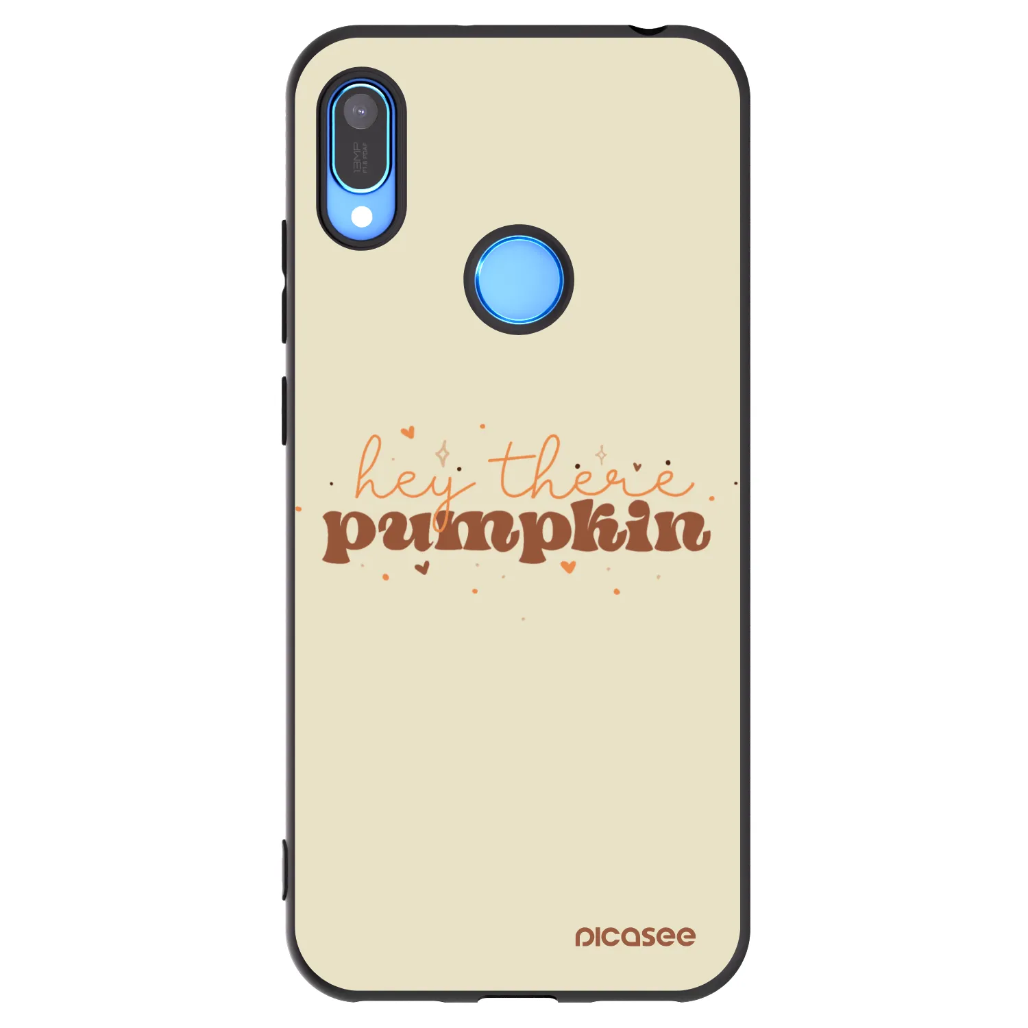 Picasee husă neagră din silicon pentru Huawei Y6 2019 - Hey there pumpkin