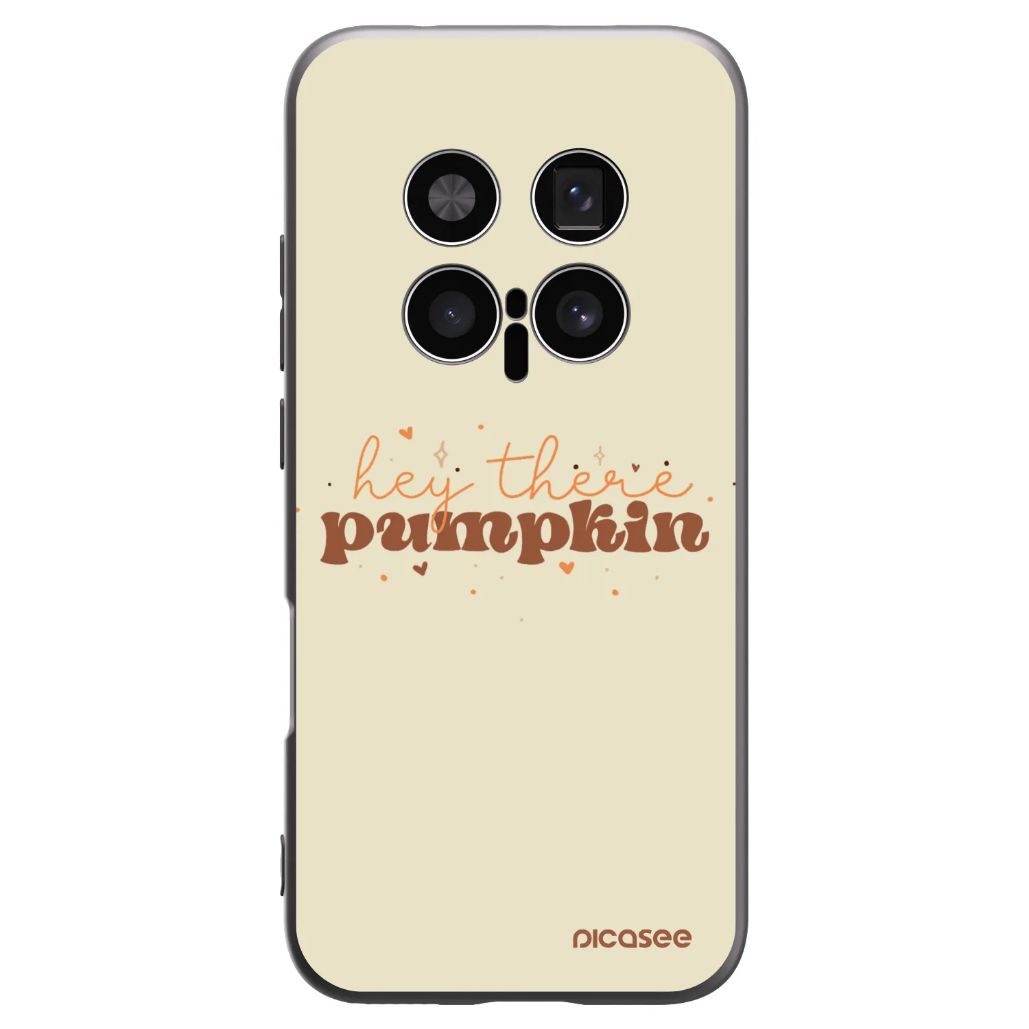 Picasee husă neagră din silicon pentru Honor Magic8 Pro 5G - Hey there pumpkin
