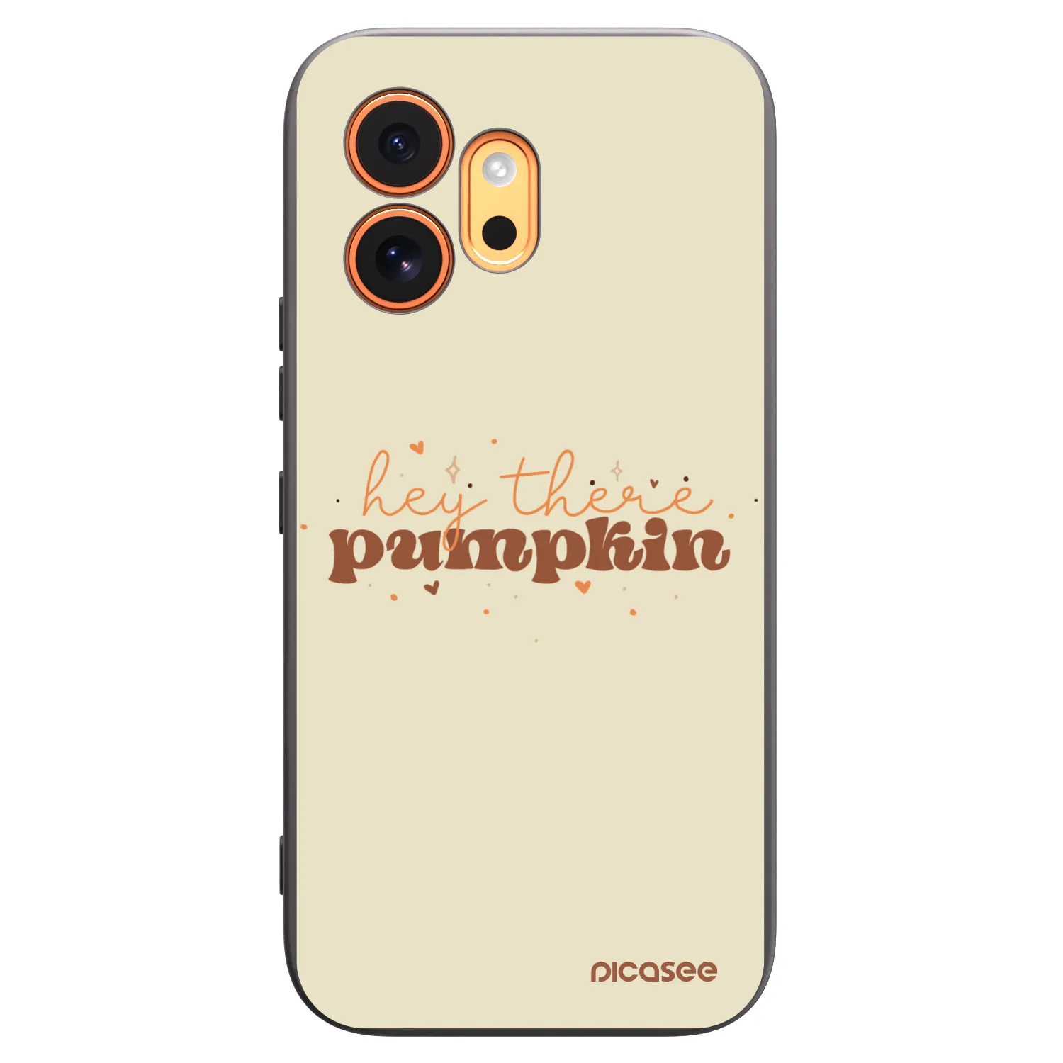Picasee husă neagră din silicon pentru Honor 600 - Hey there pumpkin