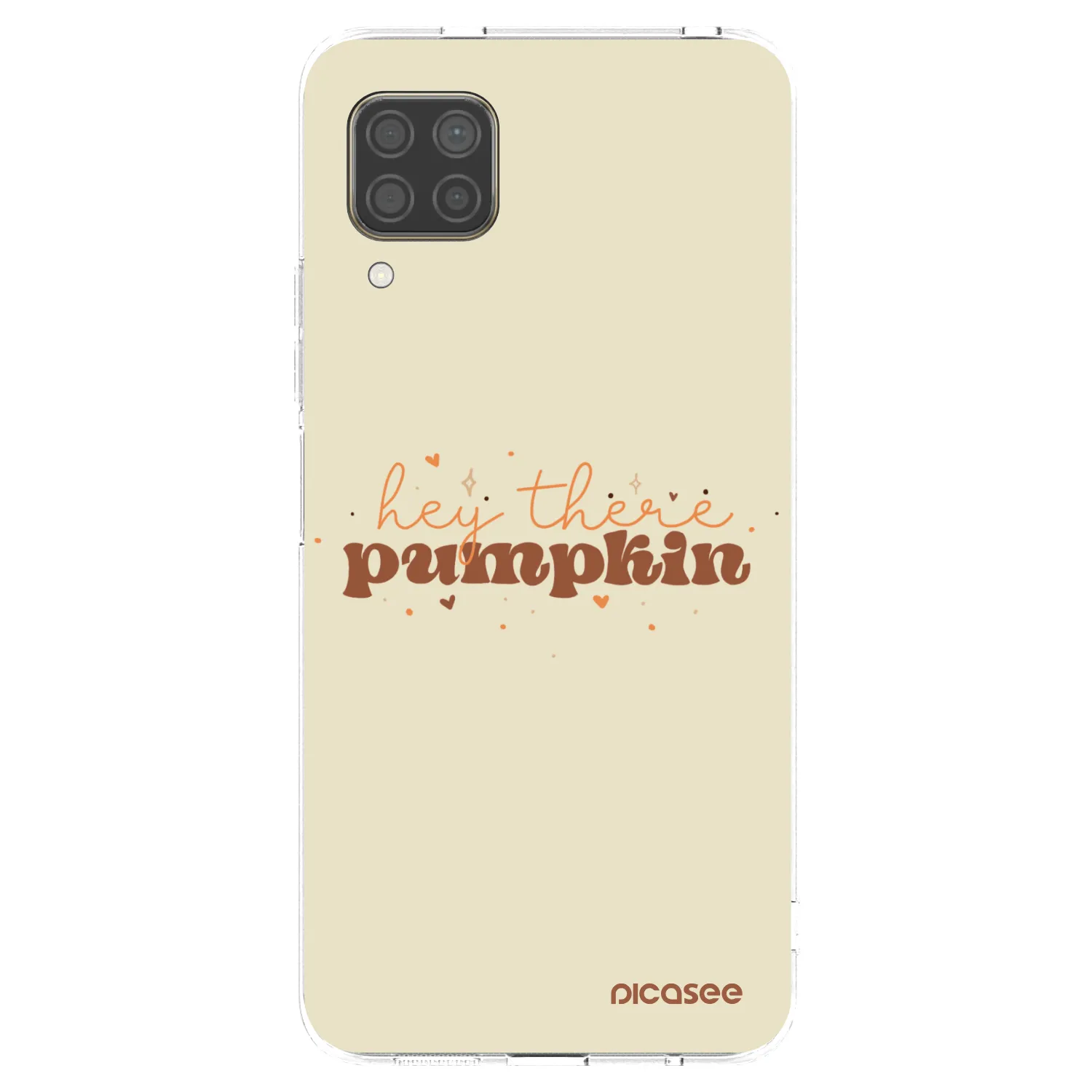 Picasee husă transparentă din silicon pentru Huawei P40 Lite - Hey there pumpkin