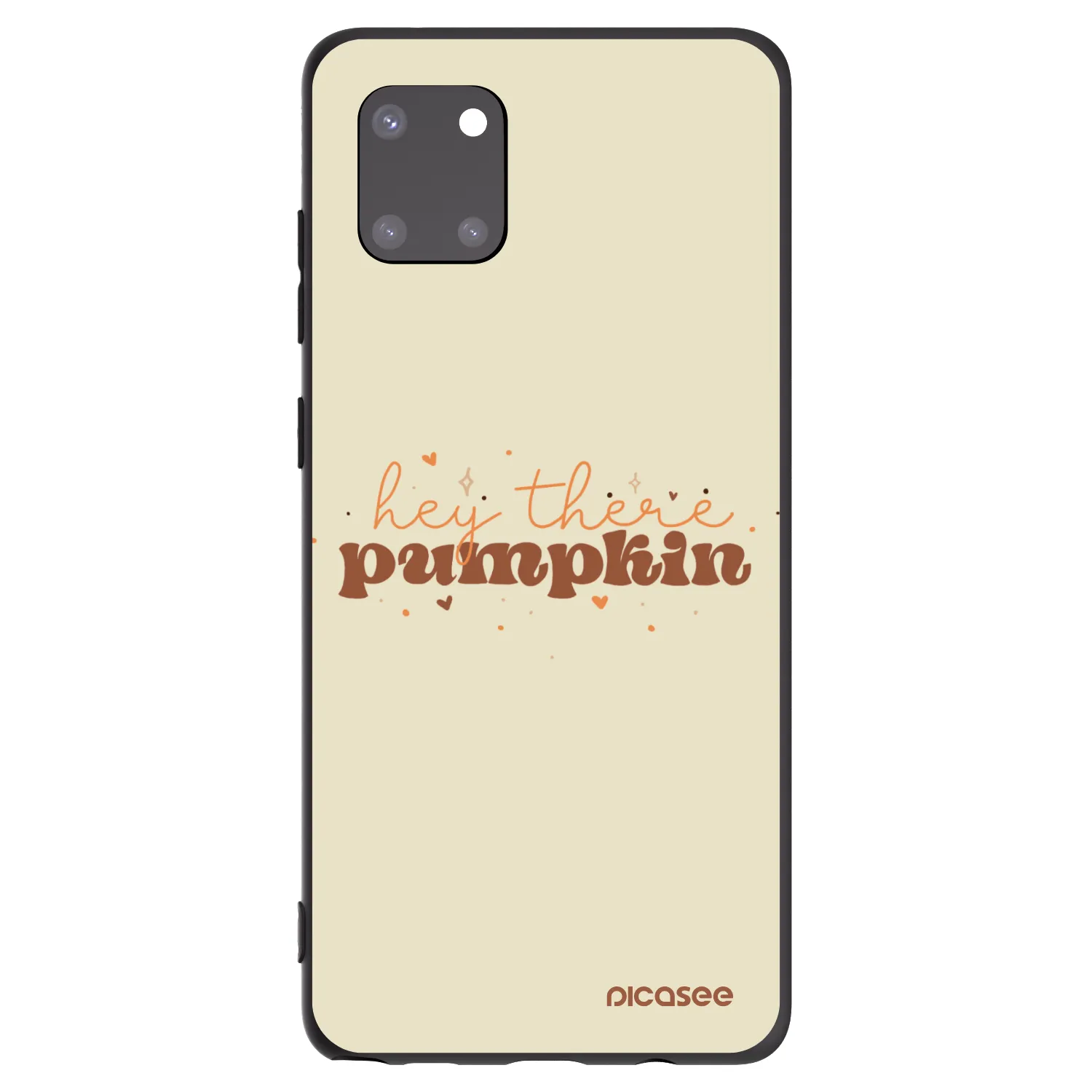 Picasee husă neagră din silicon pentru Samsung Galaxy Note 10 Lite N770F - Hey there pumpkin