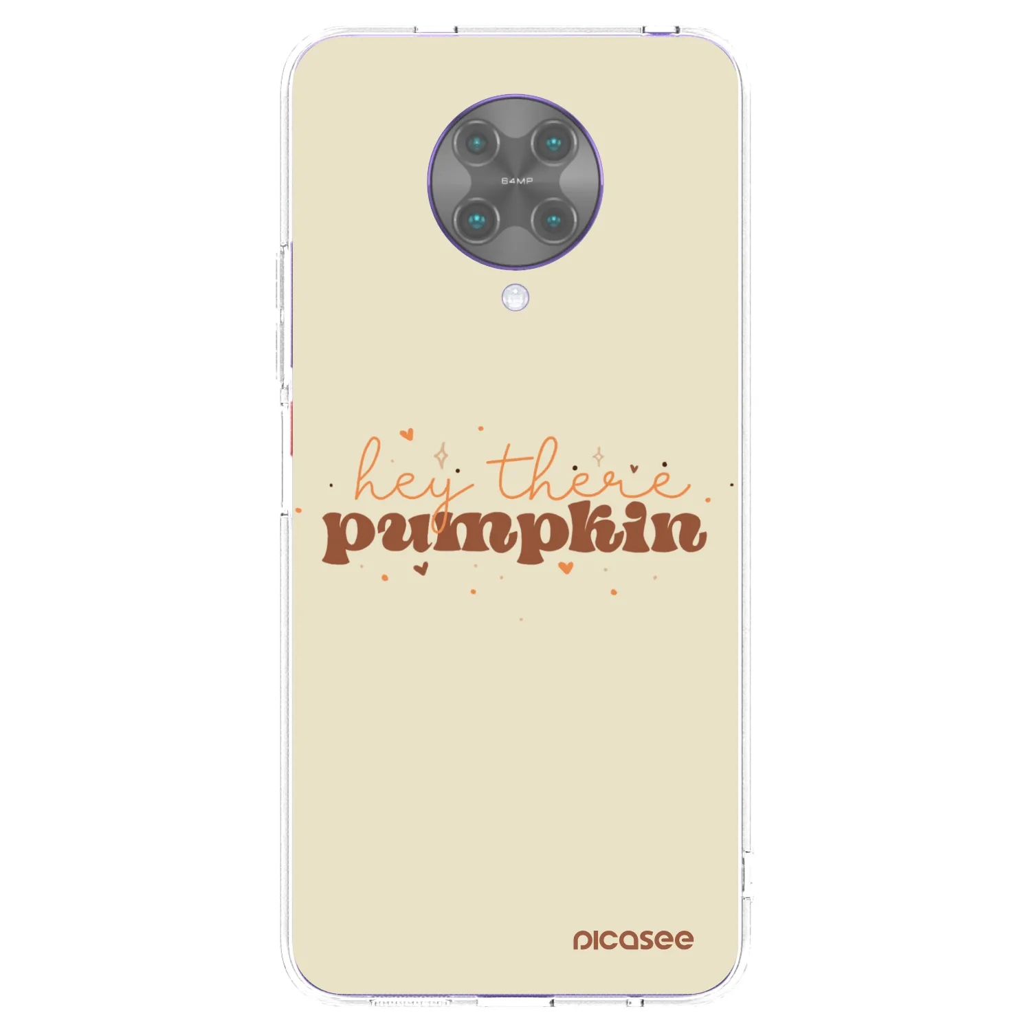 Picasee husă transparentă din silicon pentru Xiaomi Poco F2 Pro - Hey there pumpkin
