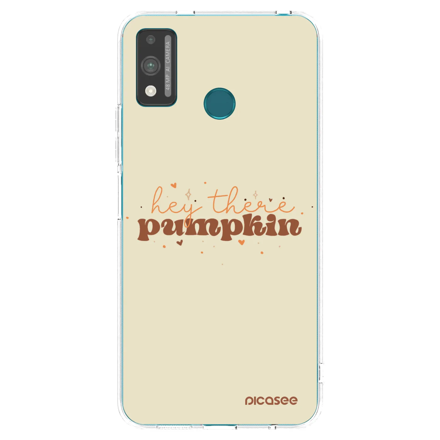 Picasee husă transparentă din silicon pentru Honor 9X Lite - Hey there pumpkin