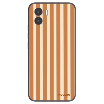 Picasee husă neagră din silicon pentru Xiaomi Redmi A2 - Orange lines