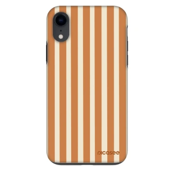 Husă pentru Apple iPhone XR - Orange lines