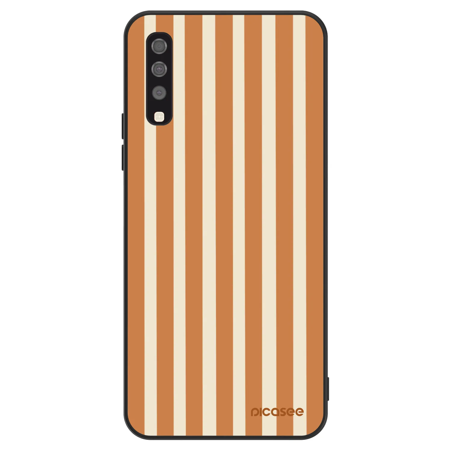 Picasee ULTIMATE CASE pentru Samsung Galaxy A70 A705F - Orange lines