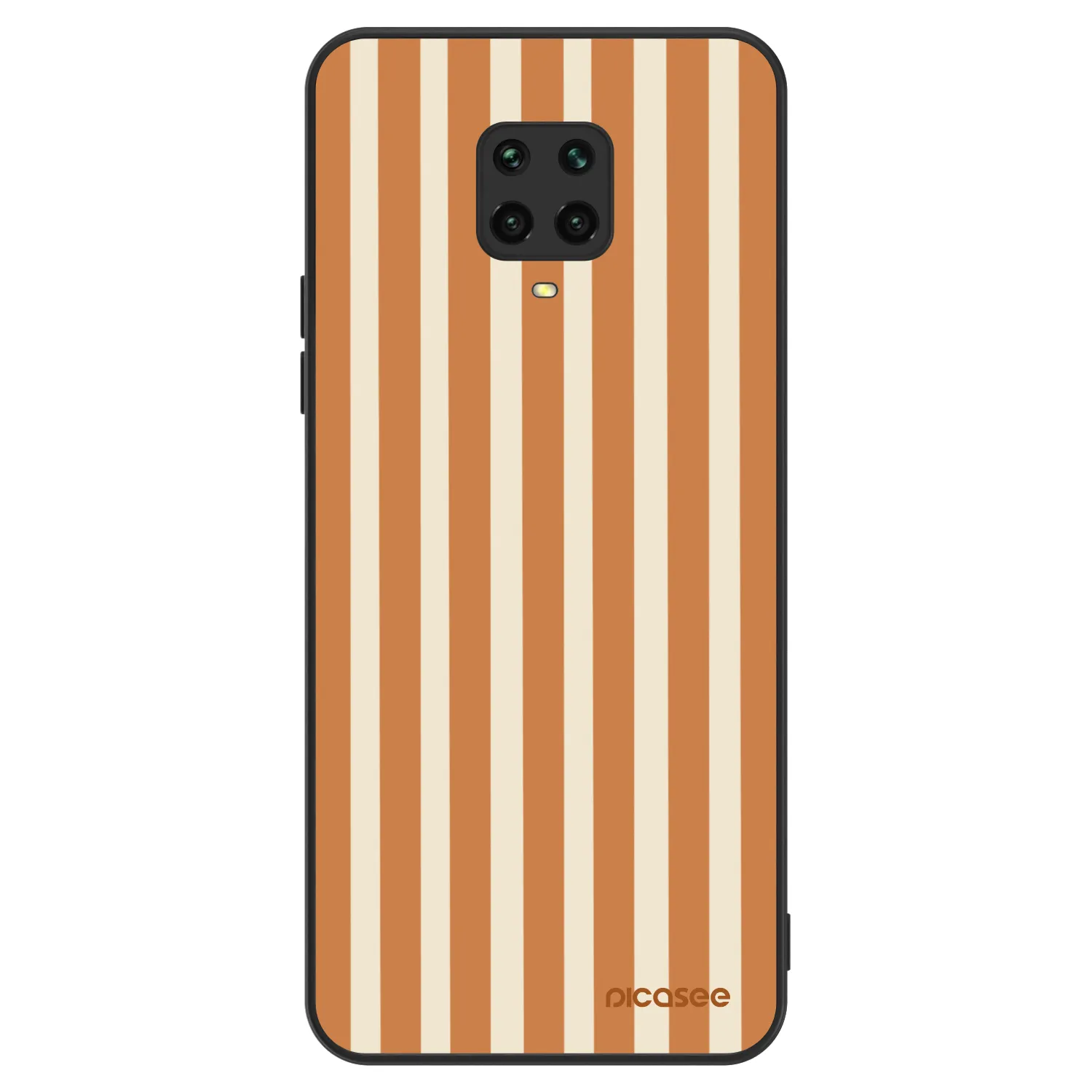 Picasee ULTIMATE CASE pentru Xiaomi Redmi Note 9S - Orange lines