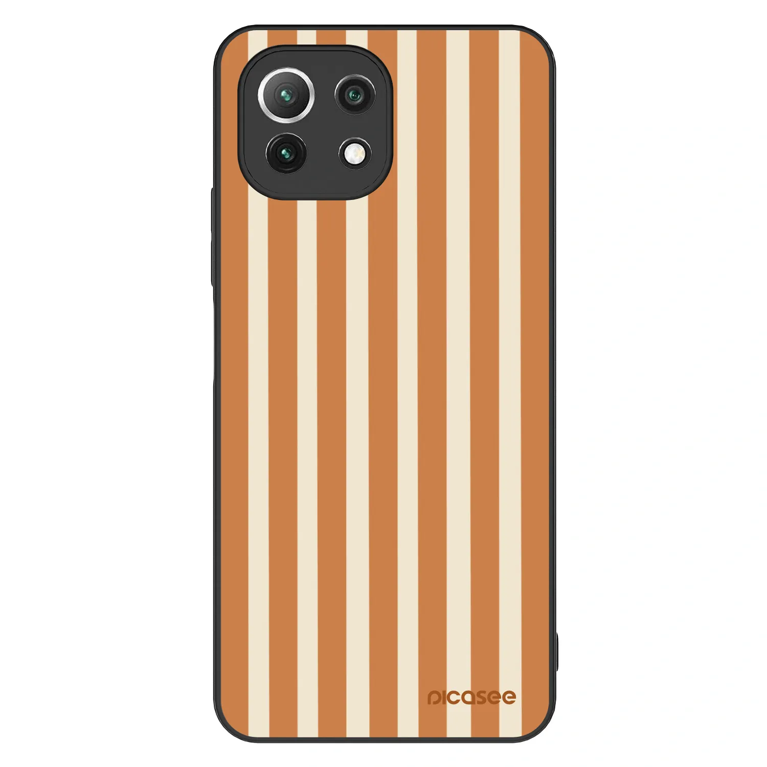 Picasee ULTIMATE CASE pentru Xiaomi Mi 11 Lite - Orange lines