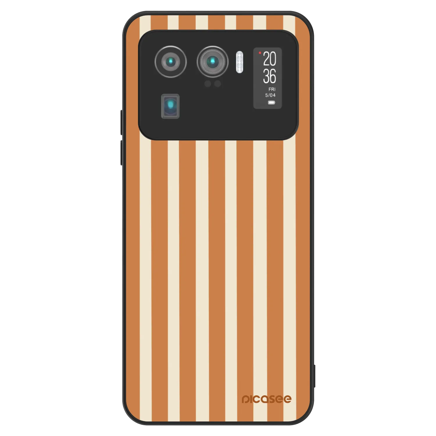 Picasee ULTIMATE CASE pentru Xiaomi Mi 11 Ultra - Orange lines