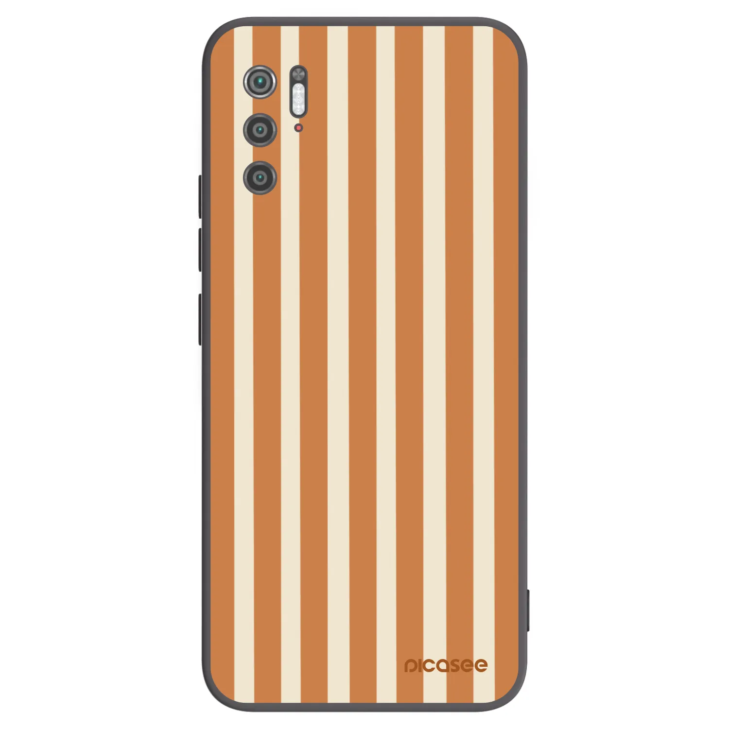 Picasee husă neagră din silicon pentru Xiaomi Poco M3 Pro 5G - Orange lines