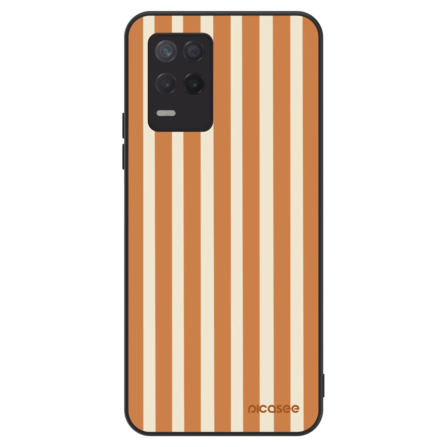 Picasee ULTIMATE CASE pentru Realme 8 5G - Orange lines
