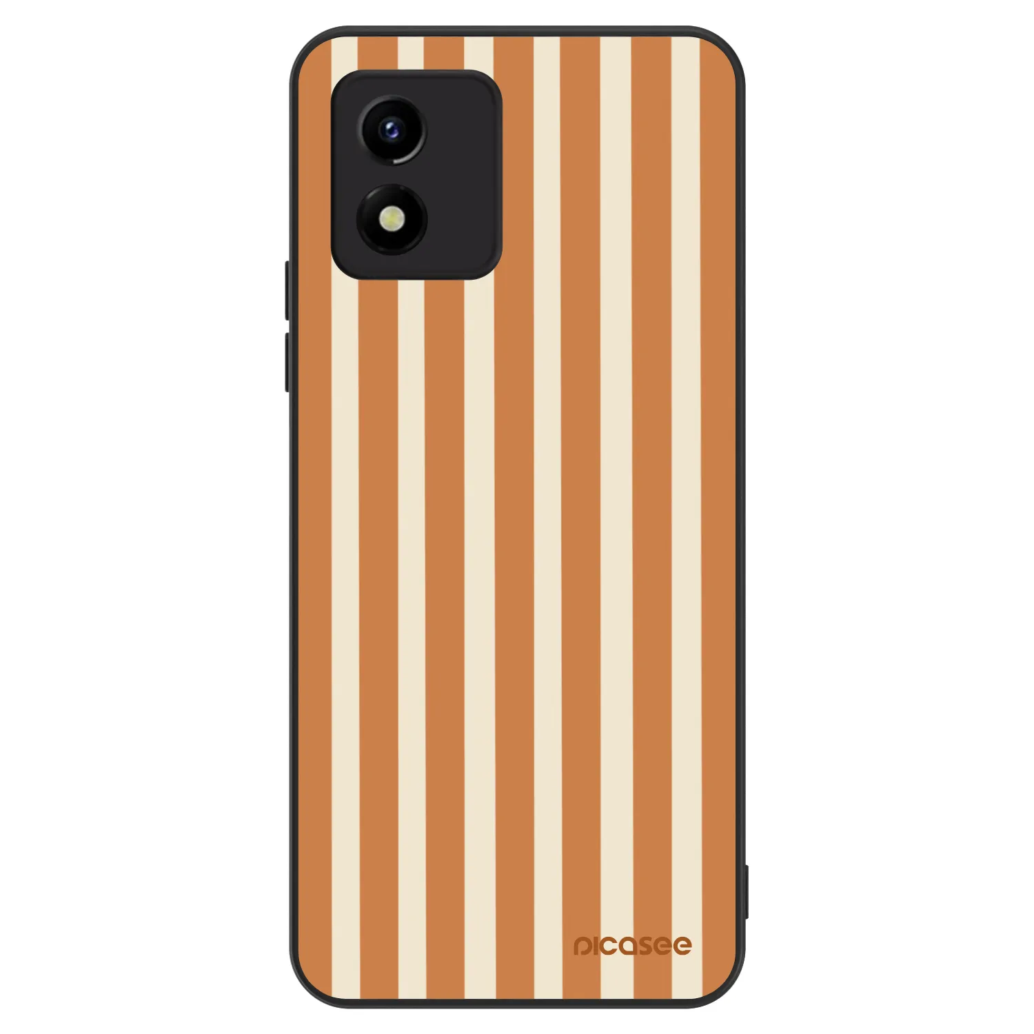 Picasee ULTIMATE CASE pentru Vivo Y01 - Orange lines