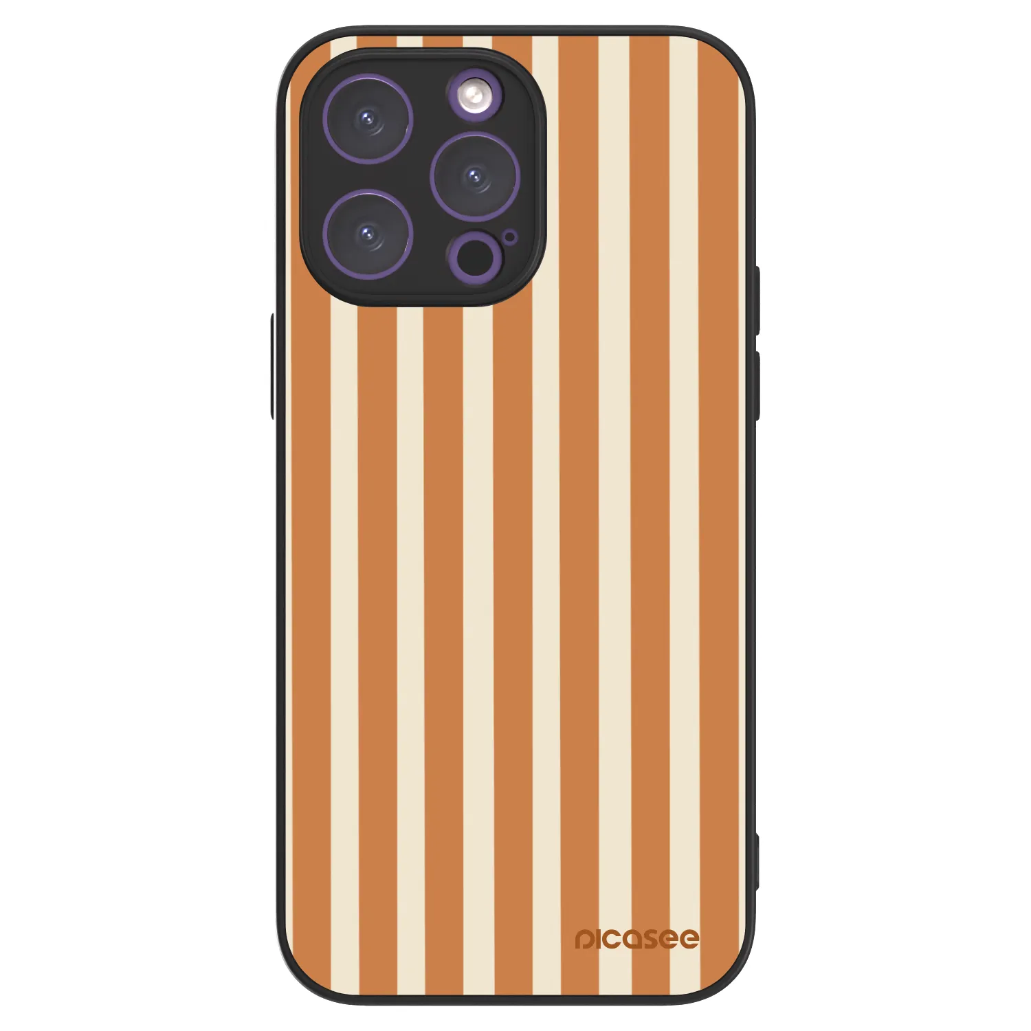 Picasee ULTIMATE CASE MagSafe pentru Apple iPhone 14 Pro Max - Orange lines