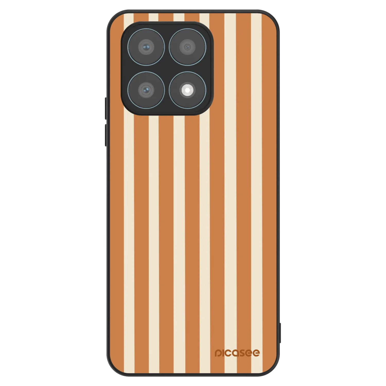 Picasee ULTIMATE CASE pentru Honor X8a - Orange lines
