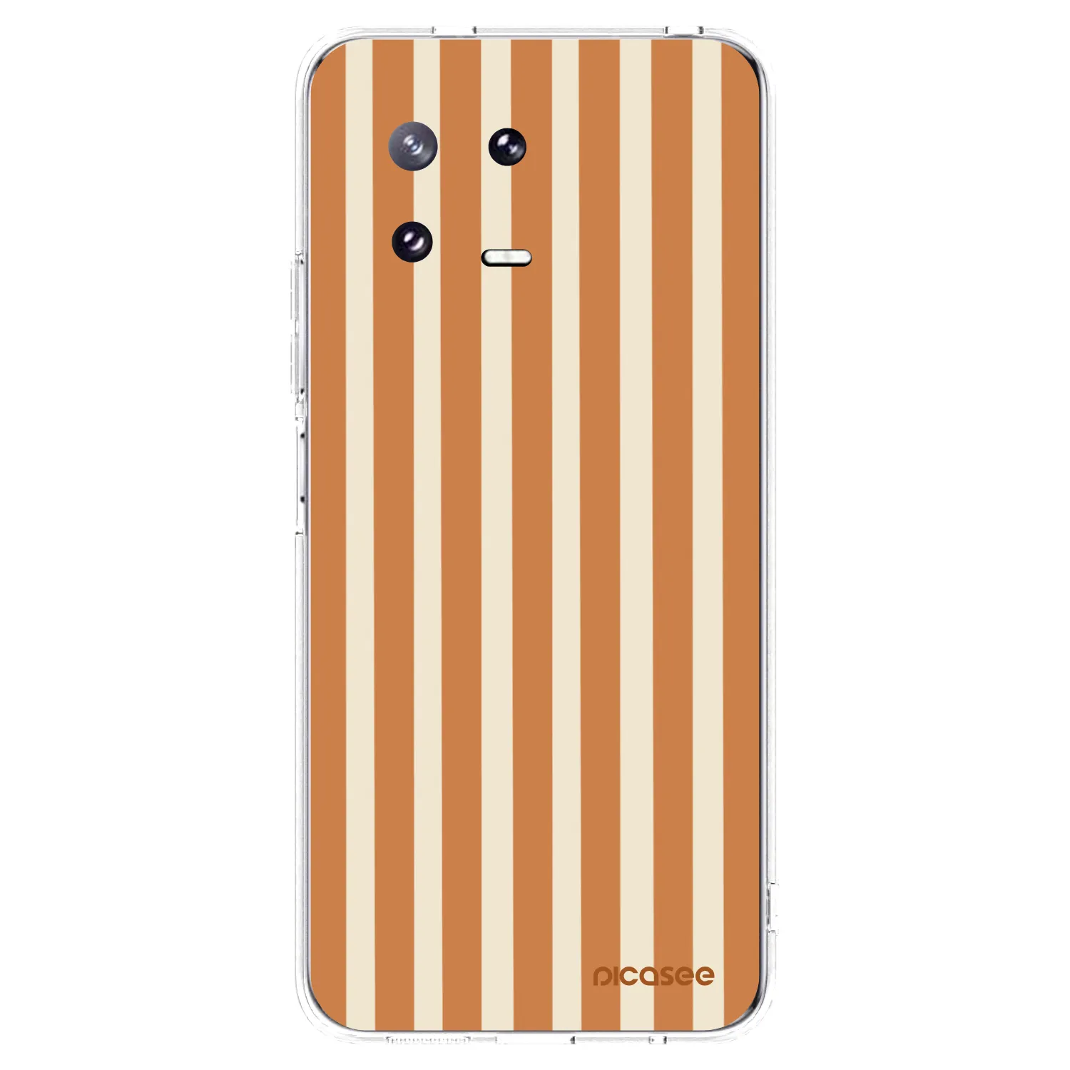 Picasee husă transparentă din silicon pentru Xiaomi 13 Pro - Orange lines