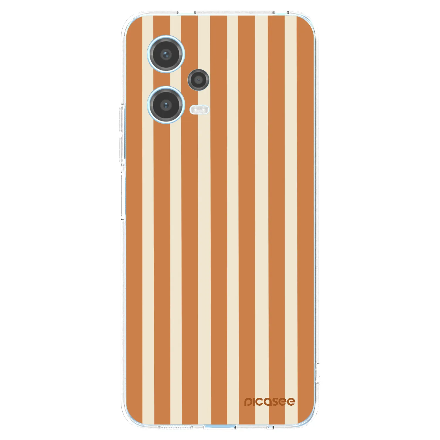Picasee husă transparentă din silicon pentru Xiaomi Redmi Note 12 5G - Orange lines