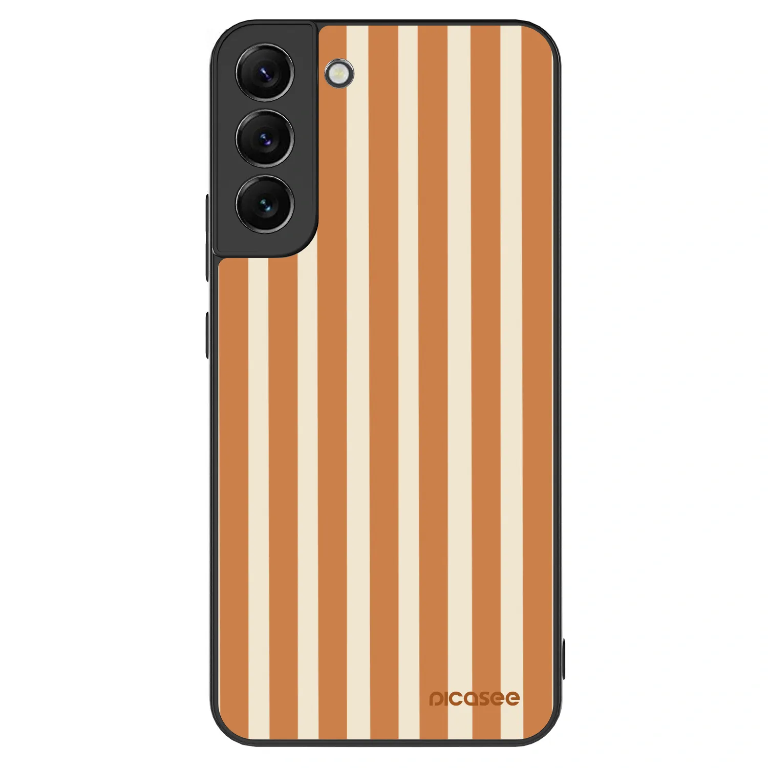 Picasee ULTIMATE CASE PowerShare pentru Samsung Galaxy S22+ 5G - Orange lines