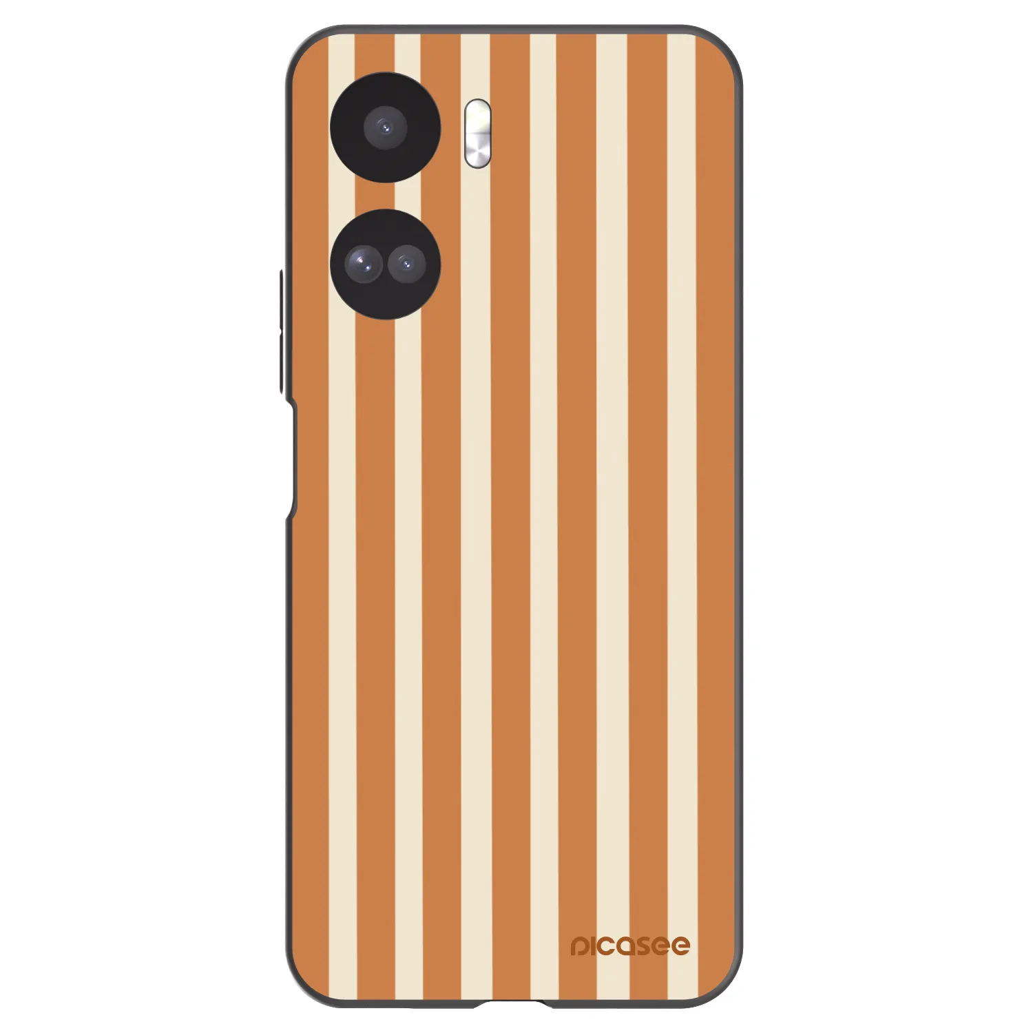 Picasee husă neagră din silicon pentru Honor 90 Lite 5G - Orange lines