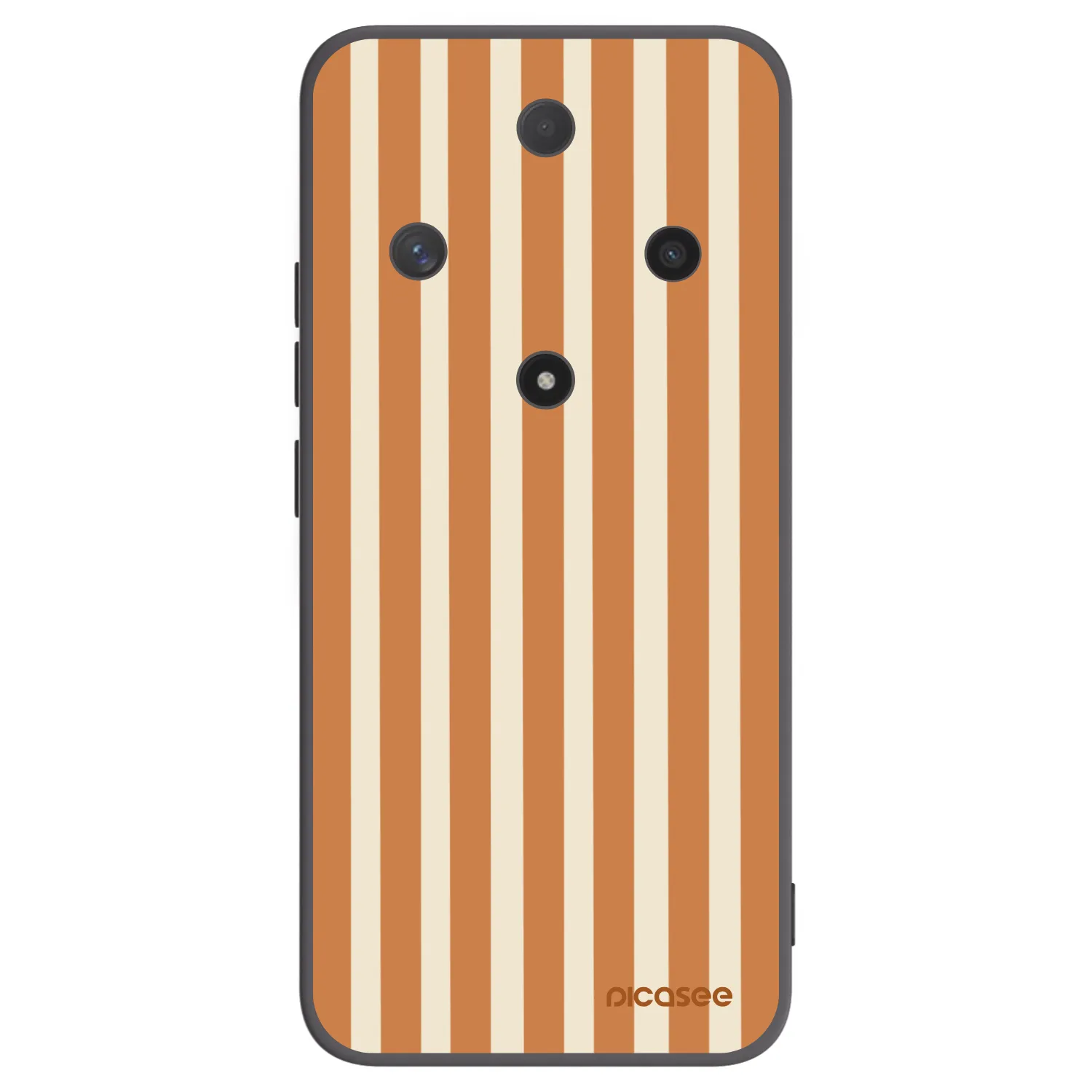 Picasee husă neagră din silicon pentru Honor Magic6 Lite 5G - Orange lines