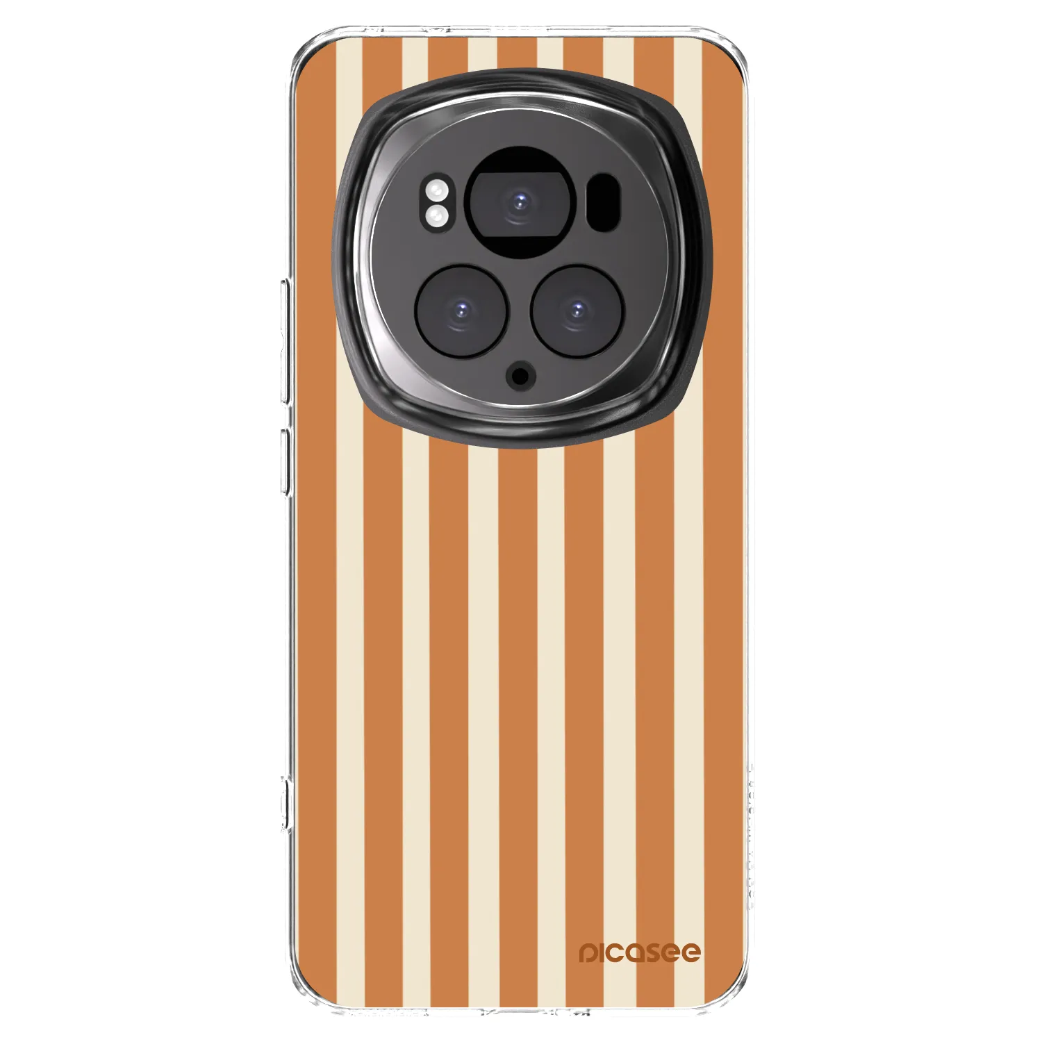 Picasee husă transparentă din silicon pentru Honor Magic6 Pro - Orange lines