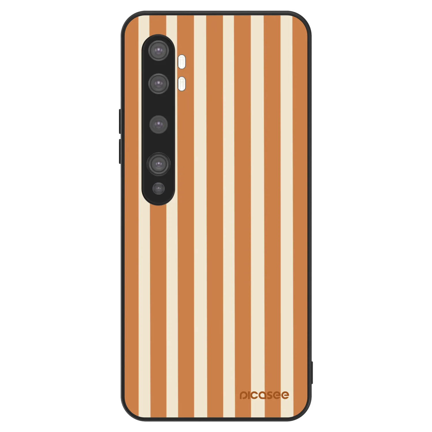 Picasee ULTIMATE CASE pentru Xiaomi Mi Note 10 (Pro) - Orange lines