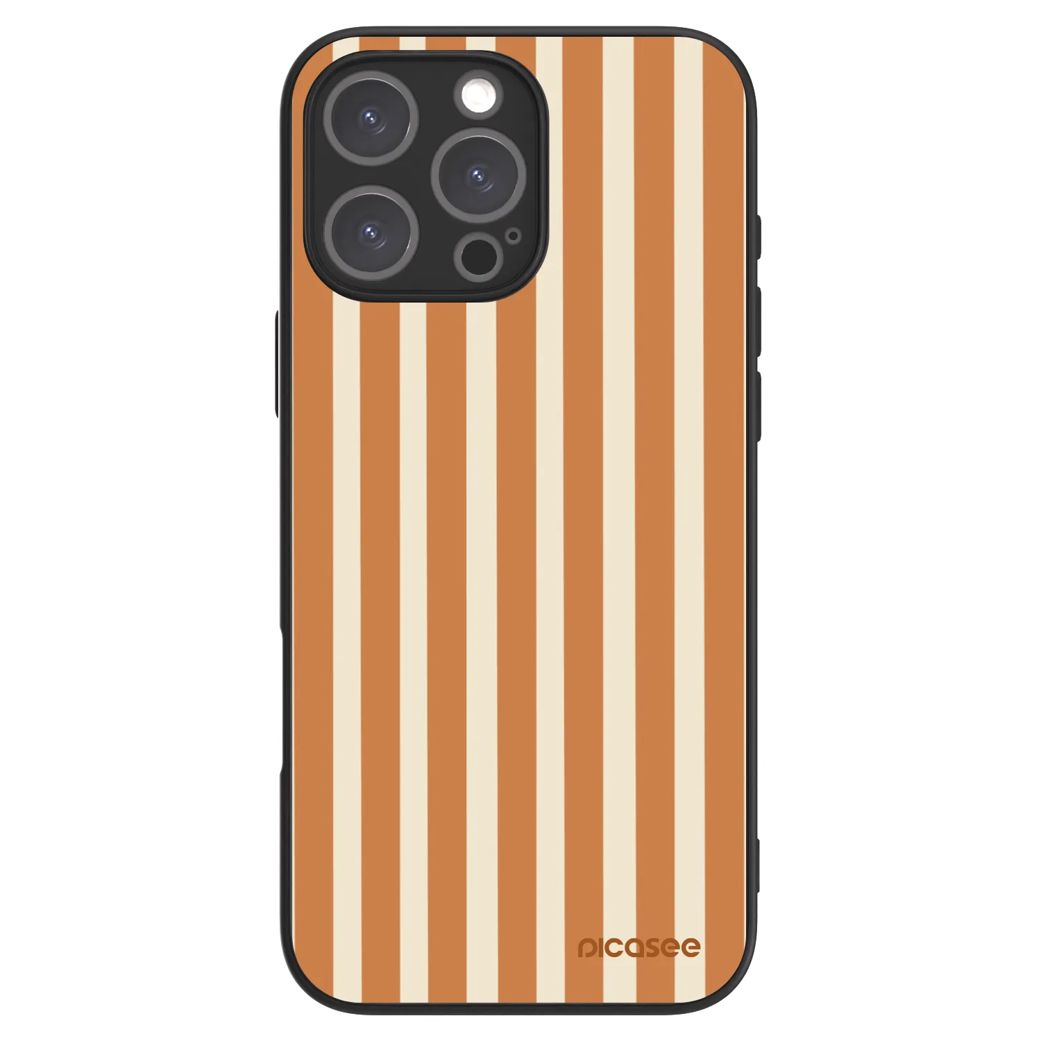 Picasee ULTIMATE CASE MagSafe pentru Apple iPhone 16 Pro Max - Orange lines