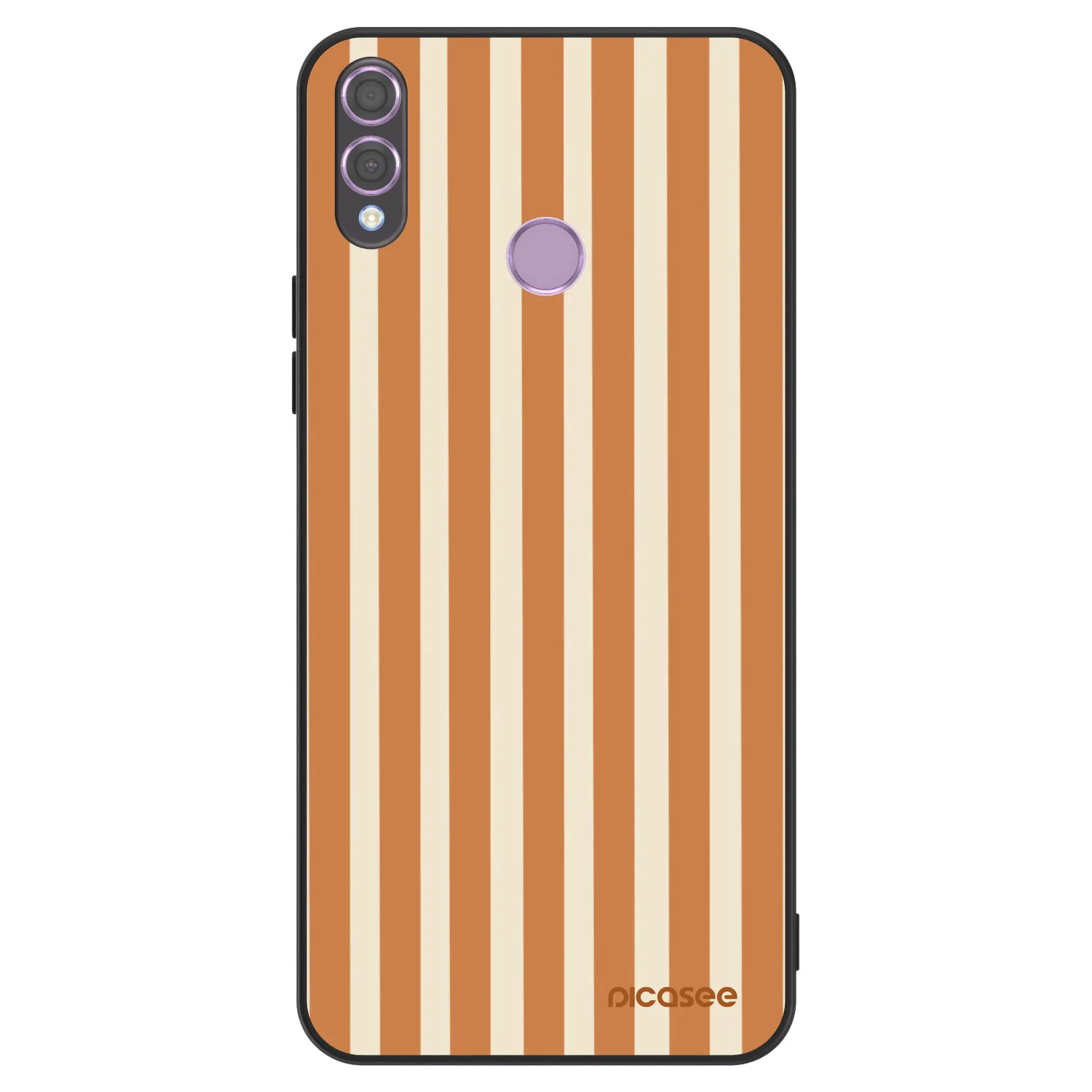 Picasee ULTIMATE CASE pentru Honor 8X - Orange lines