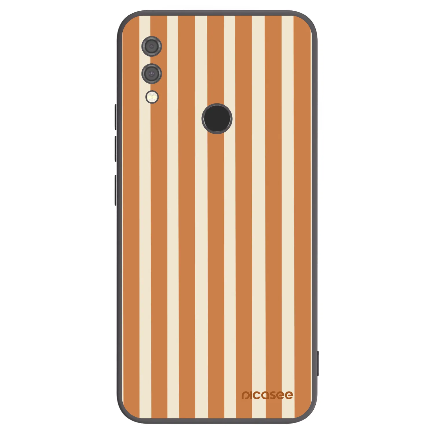 Picasee husă neagră din silicon pentru Xiaomi Redmi Note 7 - Orange lines