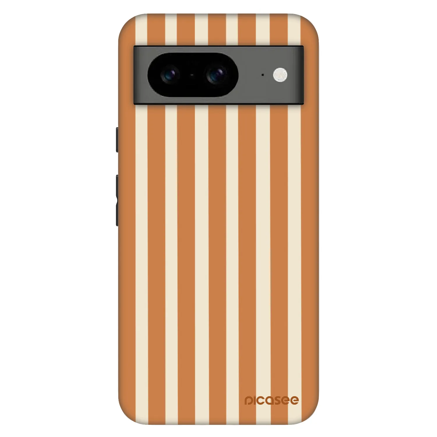 Picasee Fashion Case pentru Google Pixel 8 Pro - Orange lines