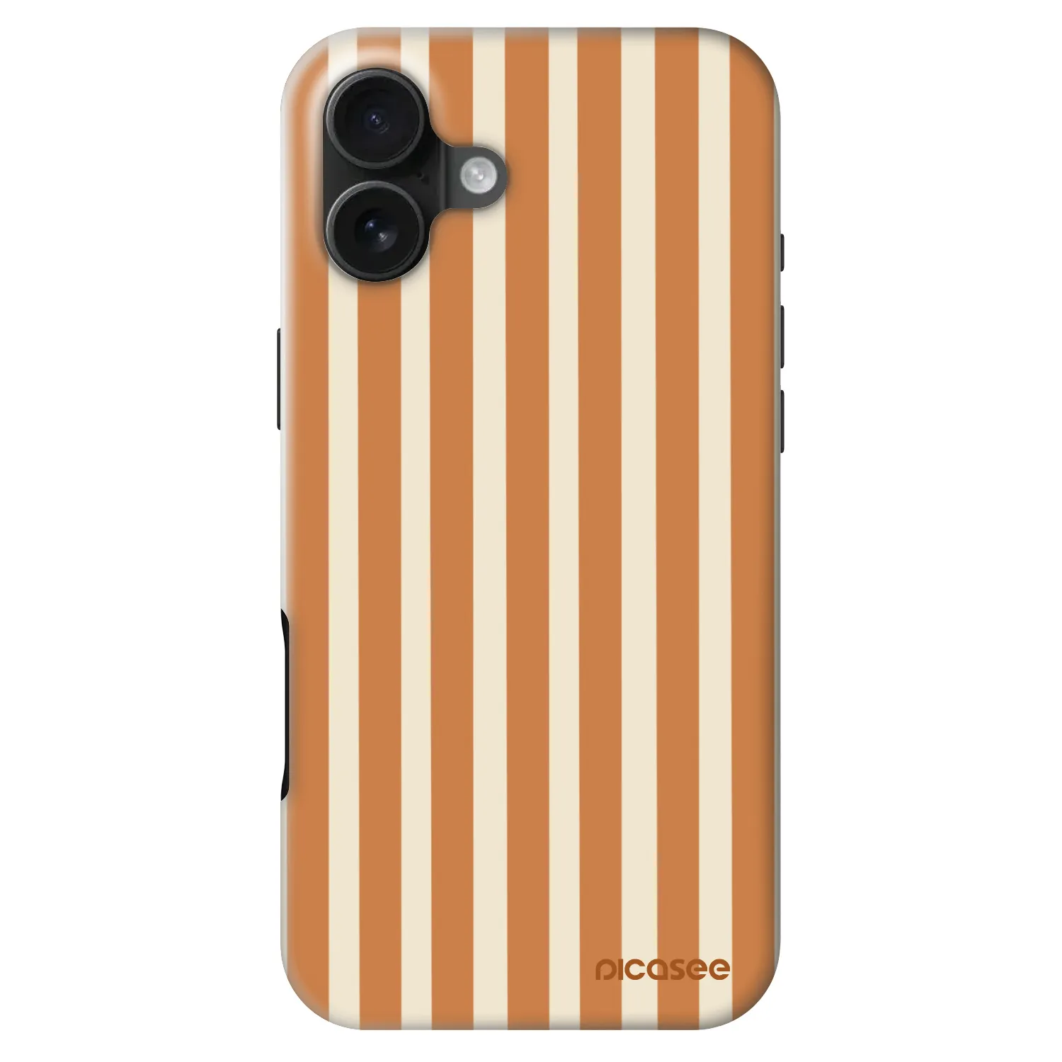 Picasee Fashion Case MagSafe pentru Apple iPhone 16 Plus - Orange lines