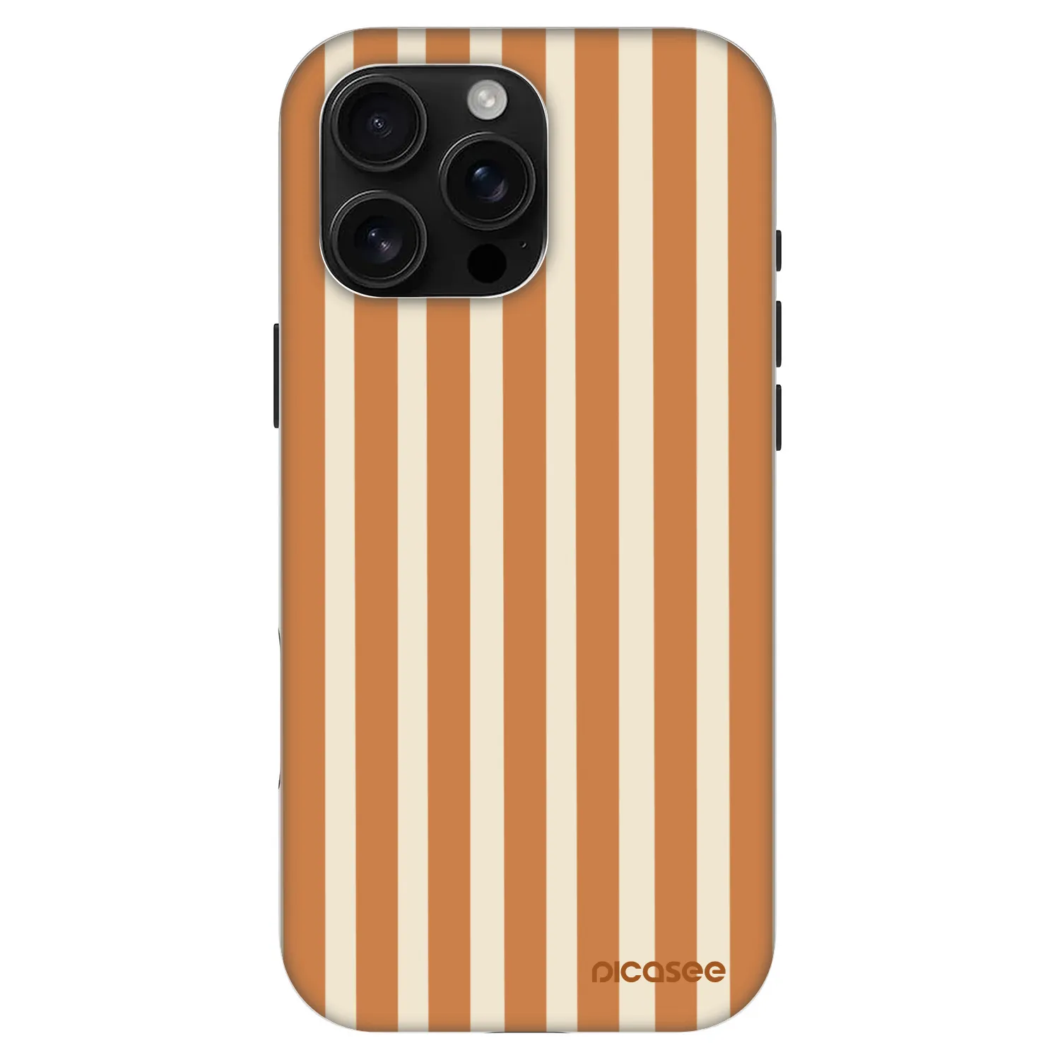 Picasee Fashion Case MagSafe pentru Apple iPhone 16 Pro Max - Orange lines