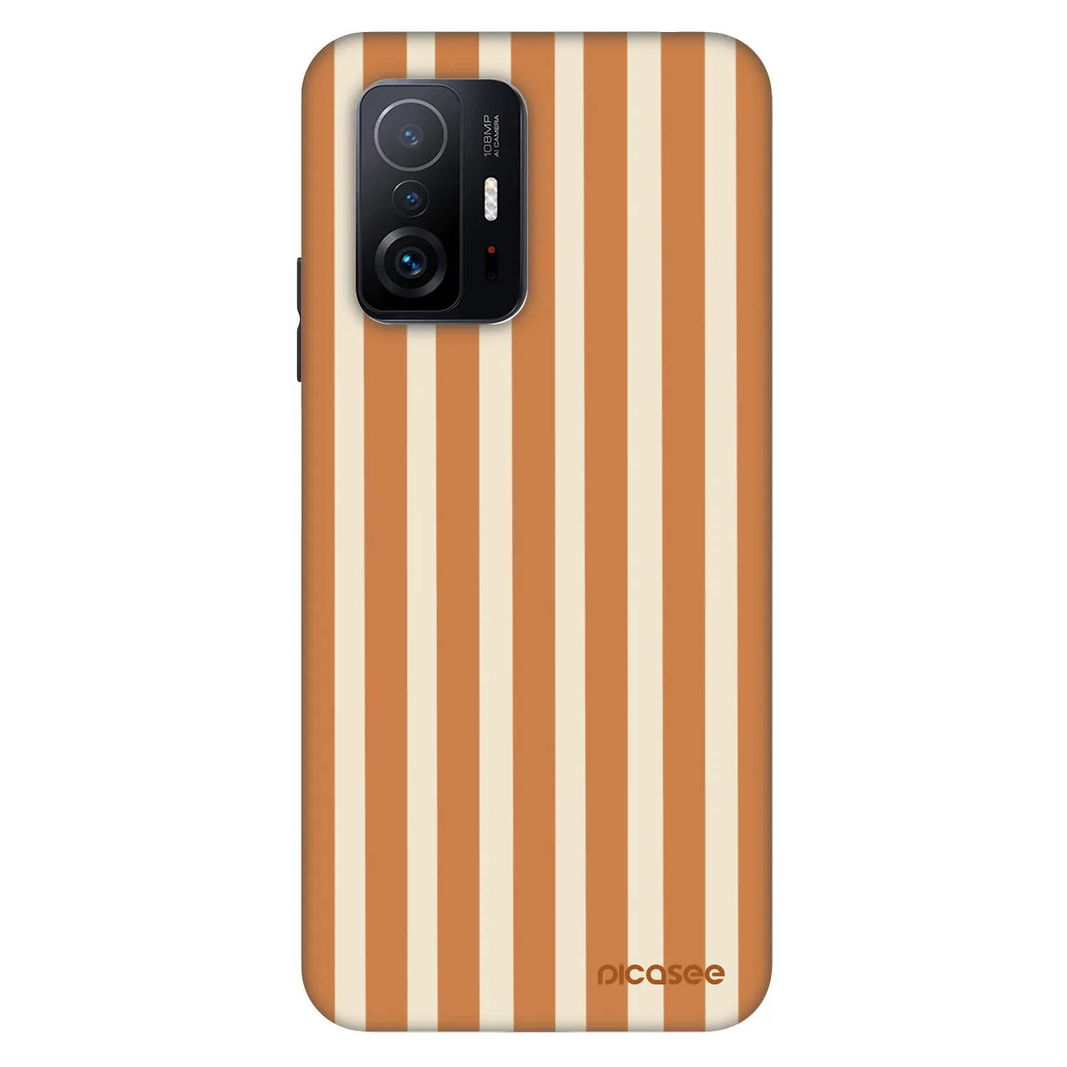 Picasee Fashion Case pentru Xiaomi 11T - Orange lines
