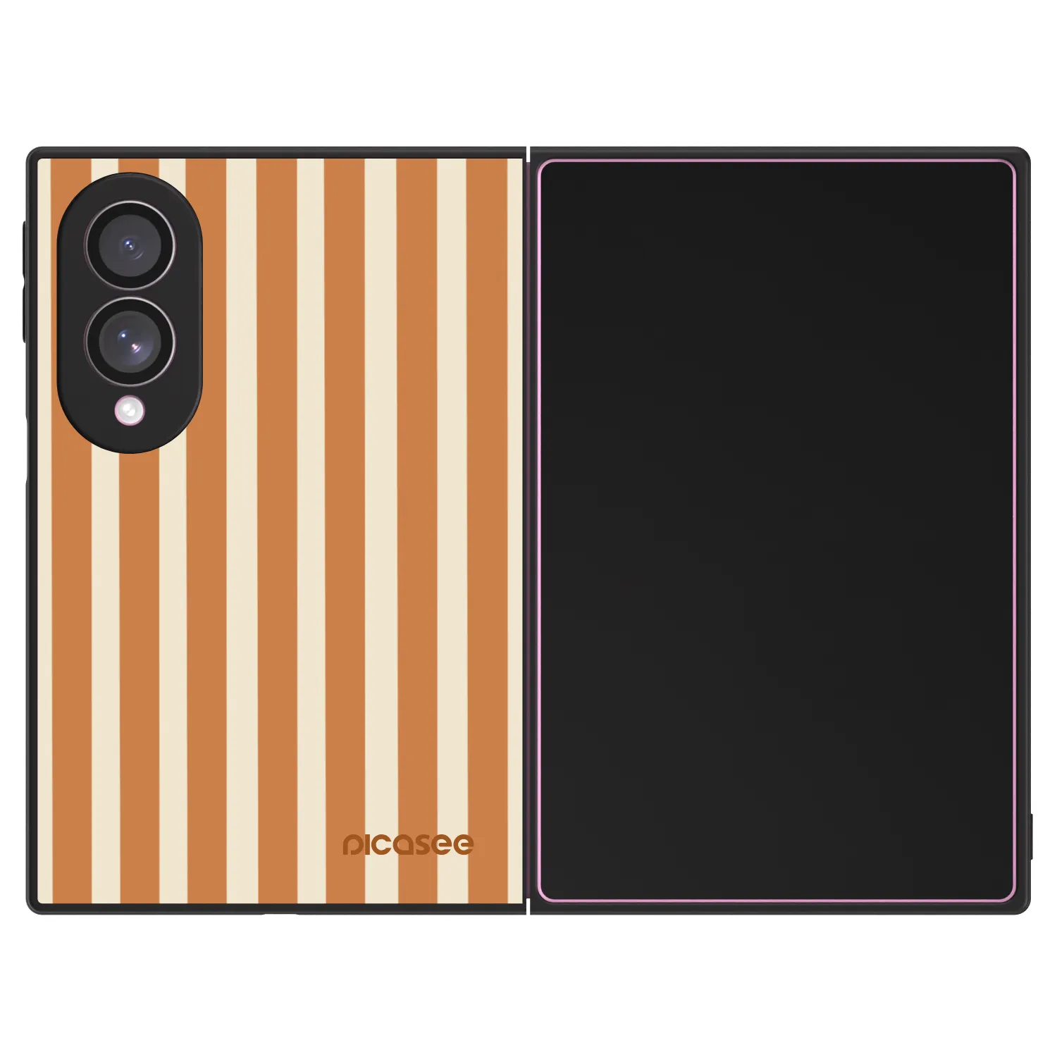 Picasee ULTIMATE CASE pentru Samsung Galaxy Z Fold8 5G - Orange lines