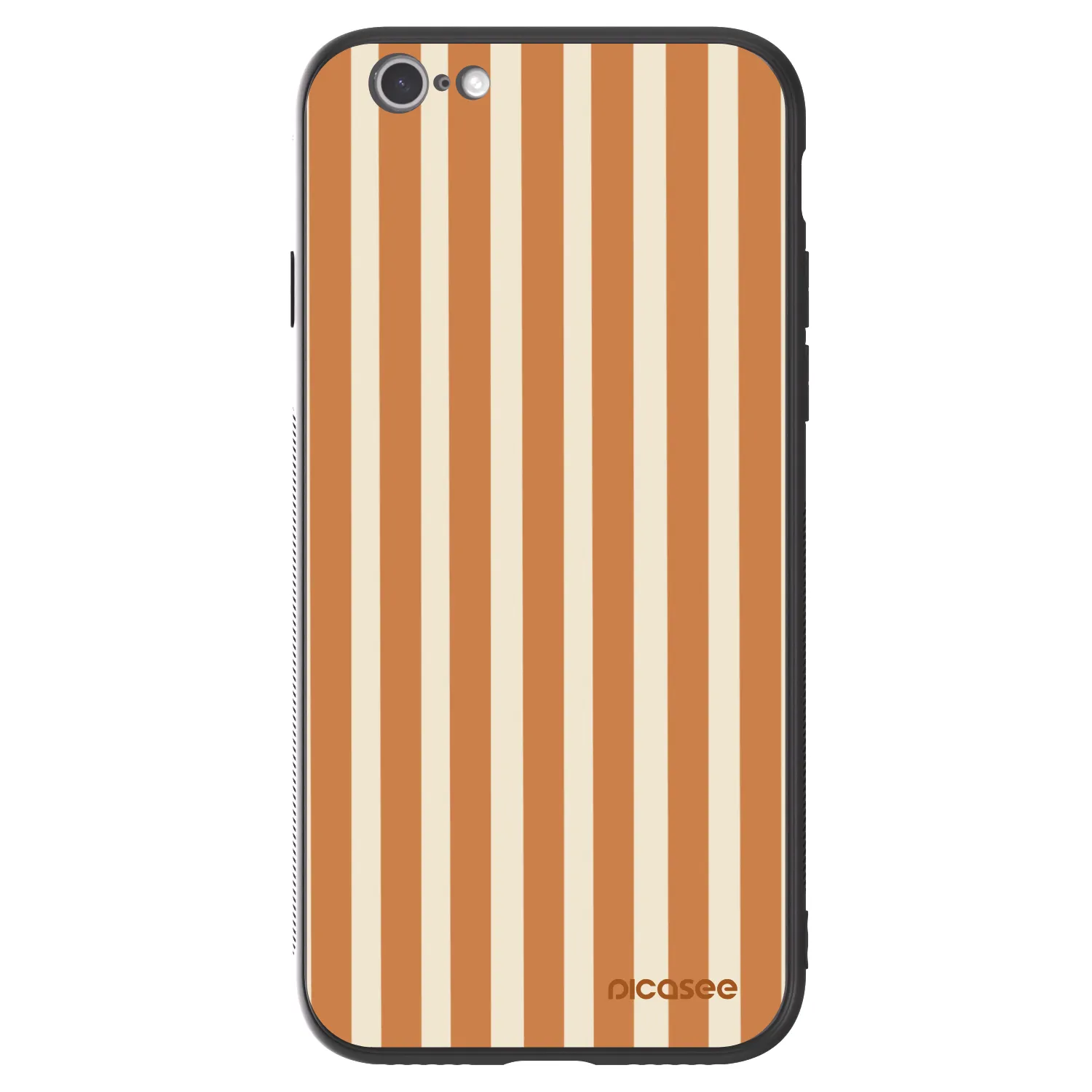 Picasee ULTIMATE CASE pentru Apple iPhone 6/6S - Orange lines