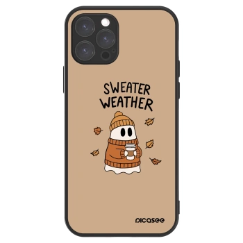 Picasee ULTIMATE CASE pentru Apple iPhone 12 Pro - Sweater ghost