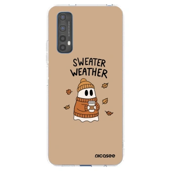 Picasee husă transparentă din silicon pentru Realme 7 - Sweater ghost