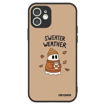 Picasee ULTIMATE CASE MagSafe pentru Apple iPhone 12 - Sweater ghost
