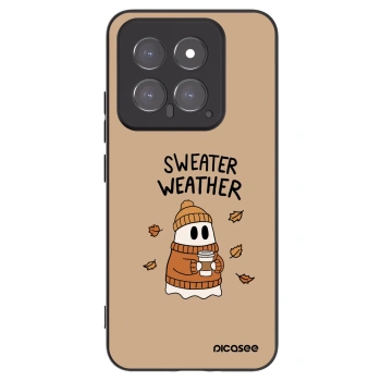 Picasee husă neagră din silicon pentru Xiaomi 14 - Sweater ghost