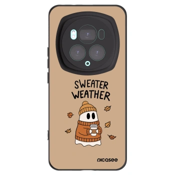 Picasee husă neagră din silicon pentru Honor Magic6 Pro - Sweater ghost