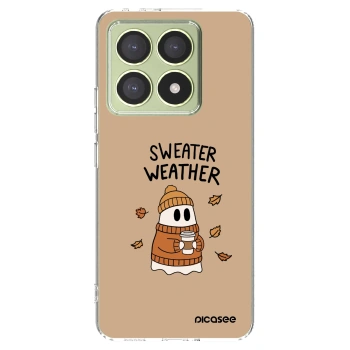 Picasee husă transparentă din silicon pentru Xiaomi 14T - Sweater ghost
