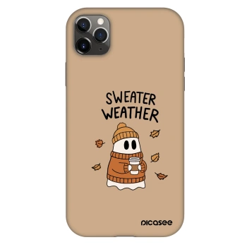Husă pentru Apple iPhone 11 Pro Max - Sweater ghost