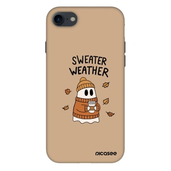 Husă pentru Apple iPhone SE 2020 - Sweater ghost