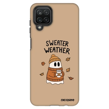 Husă pentru Samsung Galaxy A12 A125F - Sweater ghost