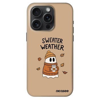 Husă pentru Apple iPhone 15 Pro - Sweater ghost