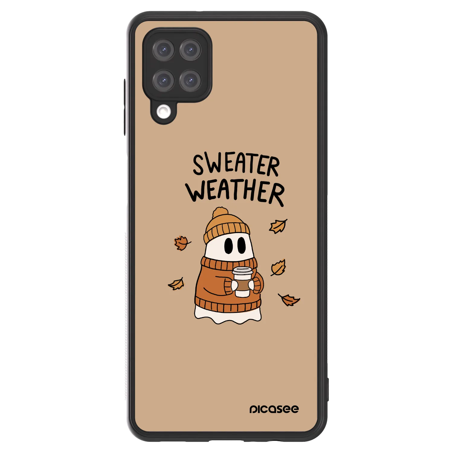 Picasee ULTIMATE CASE pentru Samsung Galaxy A12 A125F - Sweater ghost